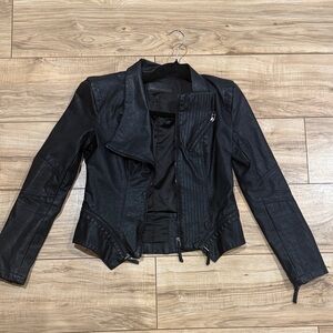 Blank NYC Black Leather Jacket